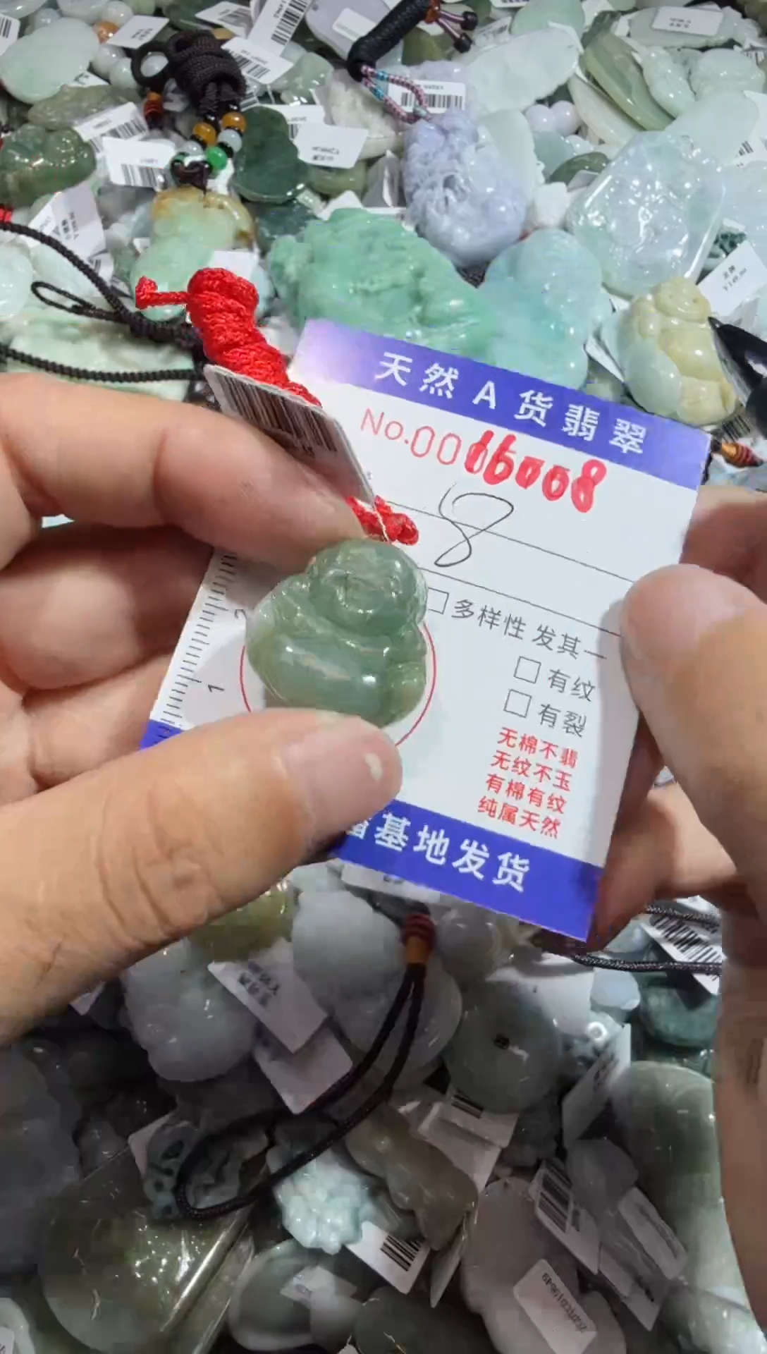 【闪购商品】翡翠颈饰未镶嵌00016008