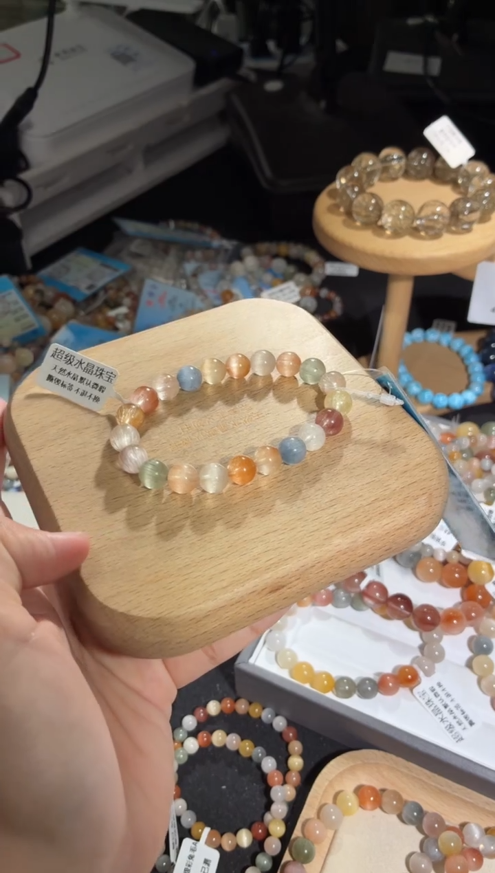 未镶嵌手链水晶63号多样性发一S 9+