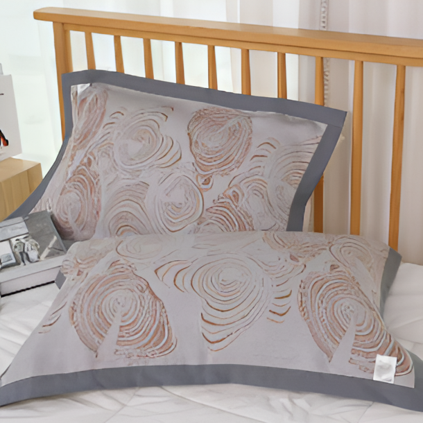 年轮枕巾52*78纱布舒适柔软枕巾