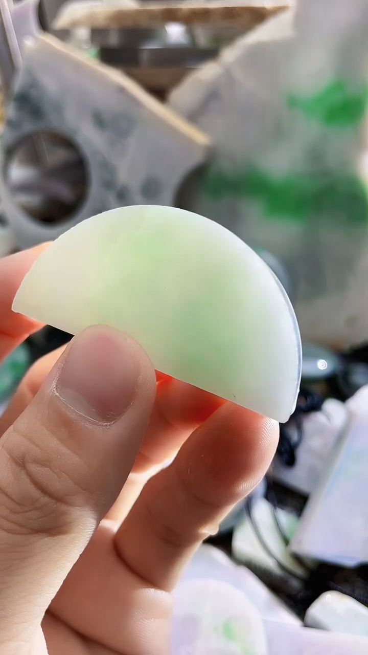 裸石翡翠天然A货翡翠板料