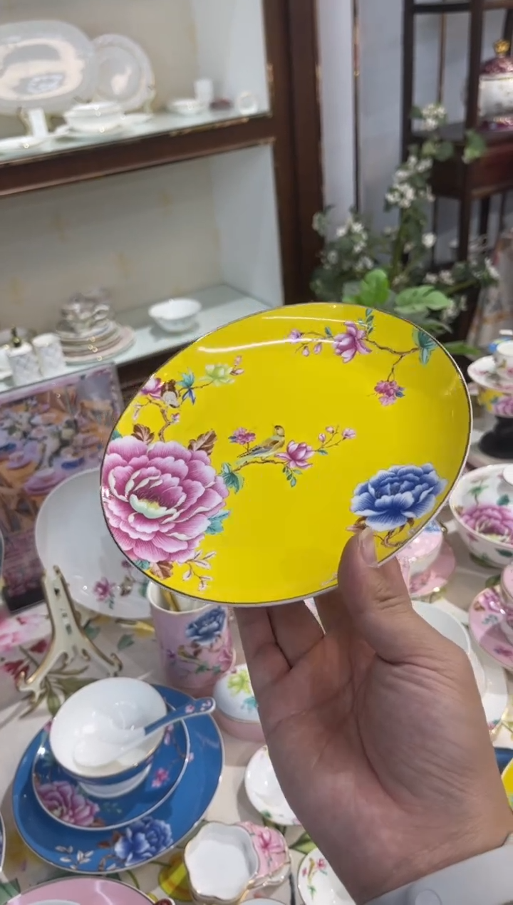 45%以上骨粉骨瓷7英寸盘