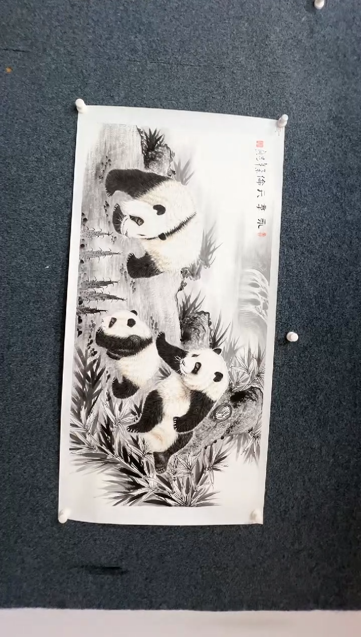 【闪购商品】国画1.25-郑志宗-四尺动物-016