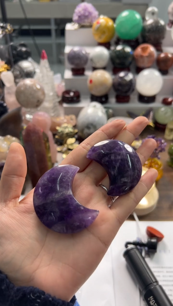 未镶嵌珠宝半成品水晶M319 多样性发一