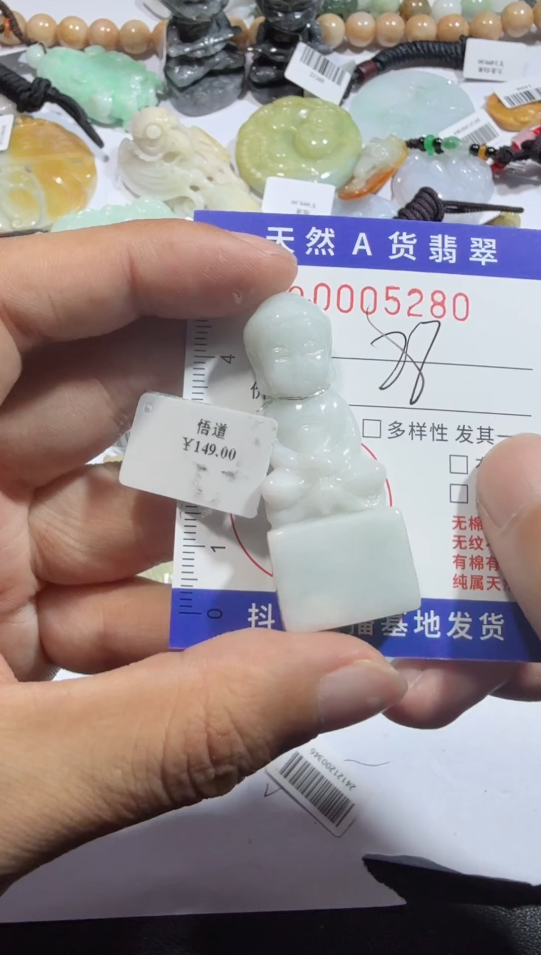 【闪购商品】翡翠颈饰未镶嵌00005280