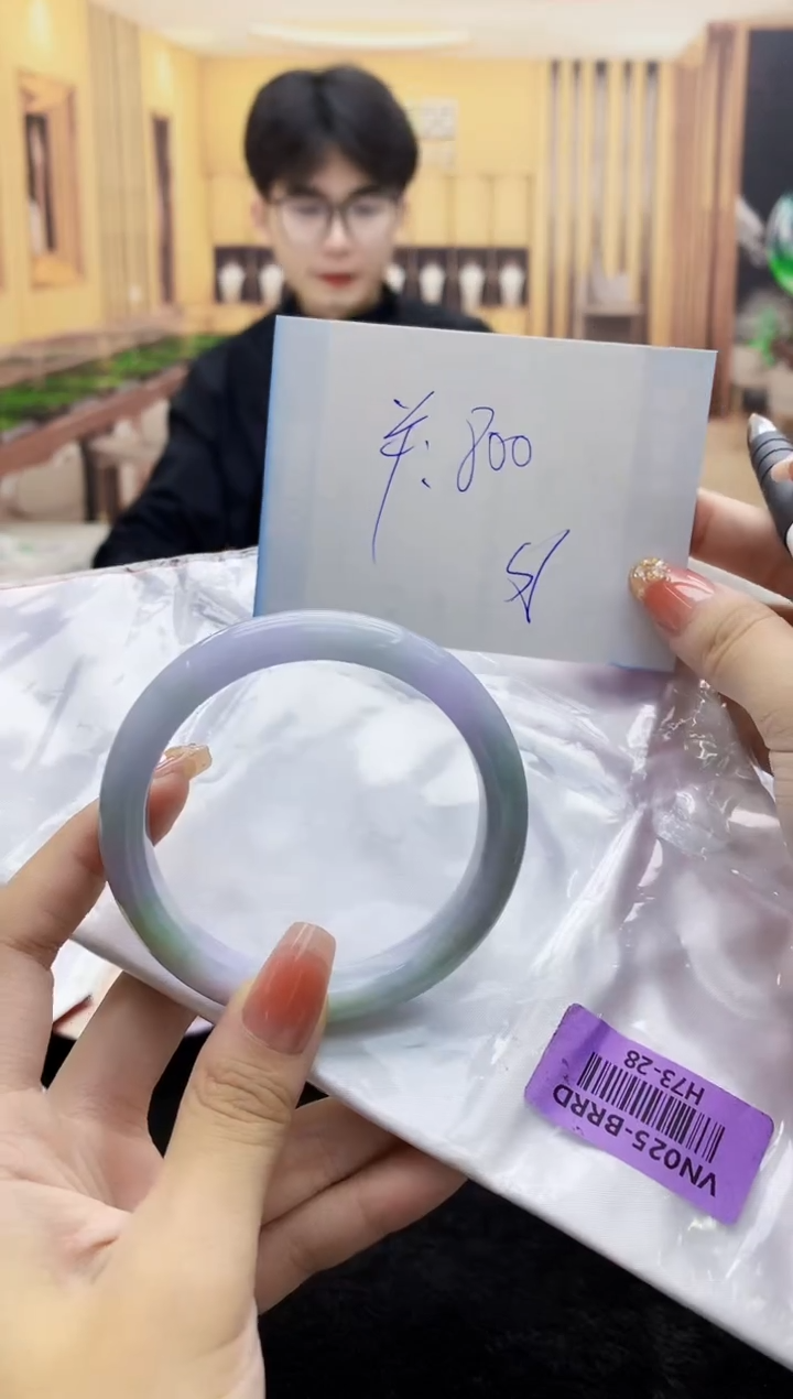 【闪购商品】翡翠手镯未镶嵌    H73-28