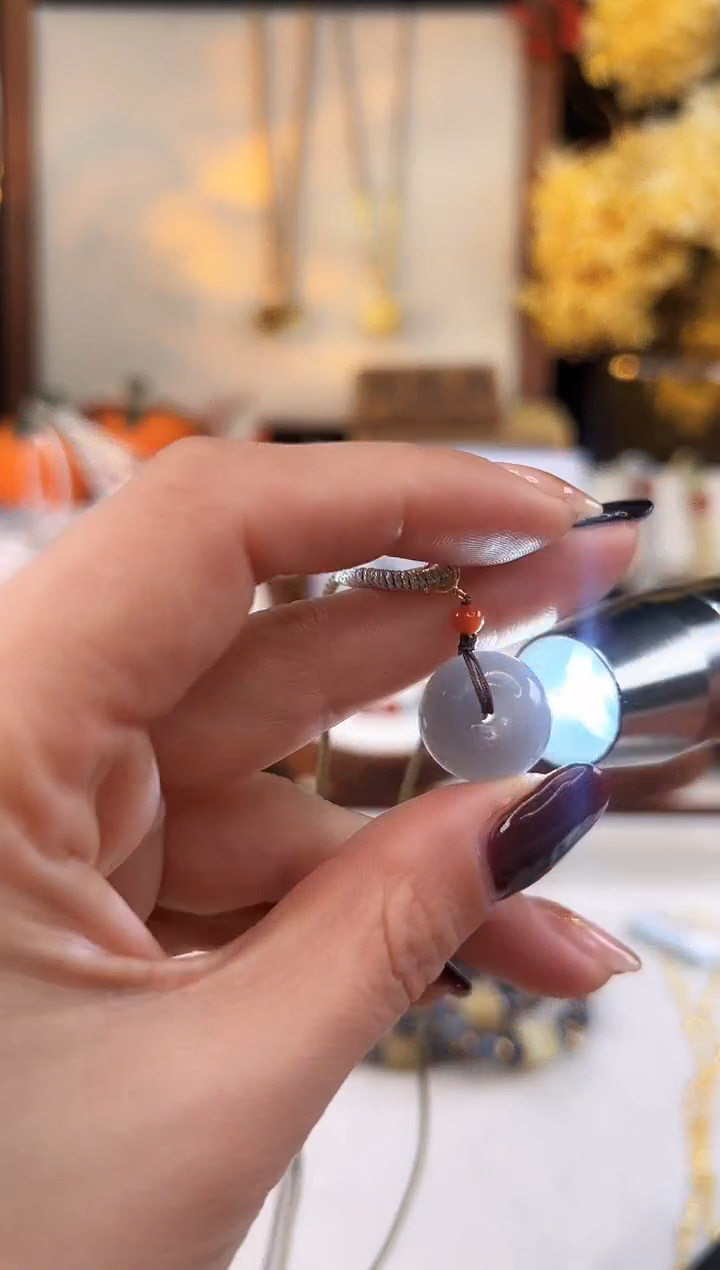 【闪购商品】和田玉吊坠18K金镶嵌@@B921D016691