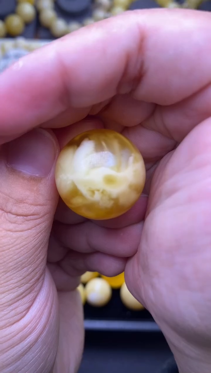 裸石琥珀未镶嵌 大小姐珠宝严选107