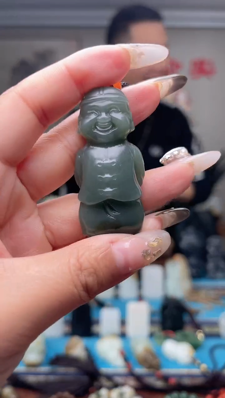 【闪购商品】和田玉挂件未镶嵌1