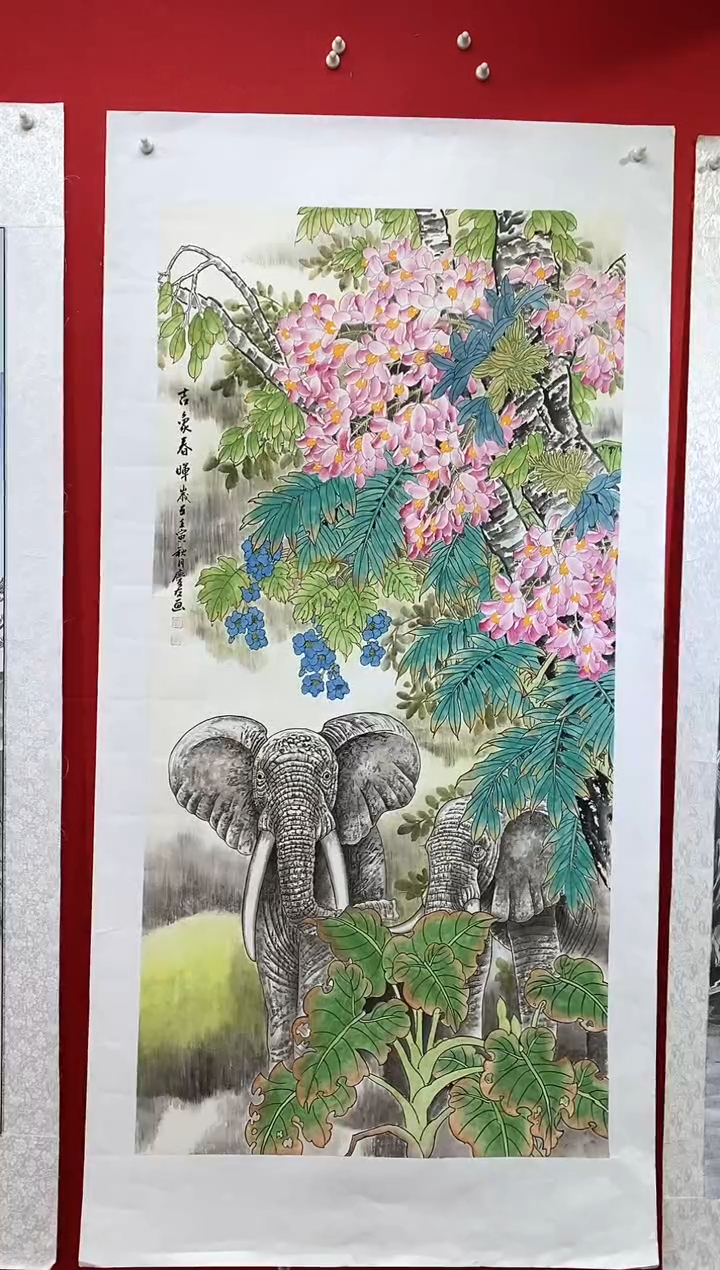 国画国画LQY杰李庆友老师作品