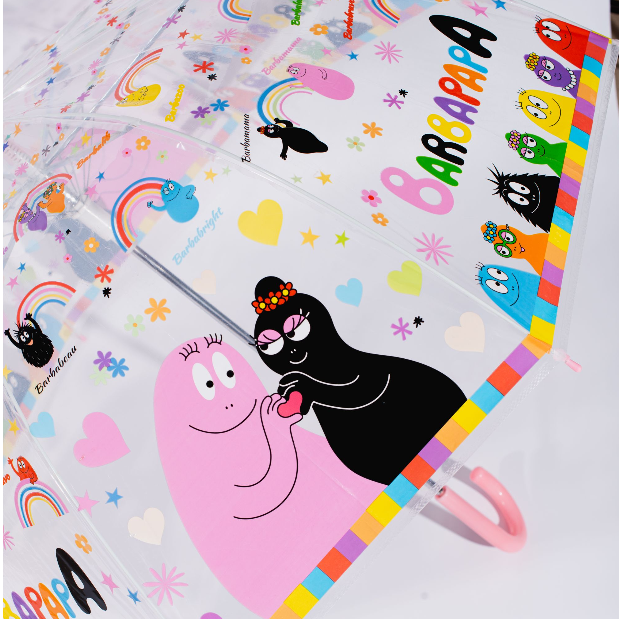 【快闪限时购】巴巴爸爸周边-透明雨伞 23寸