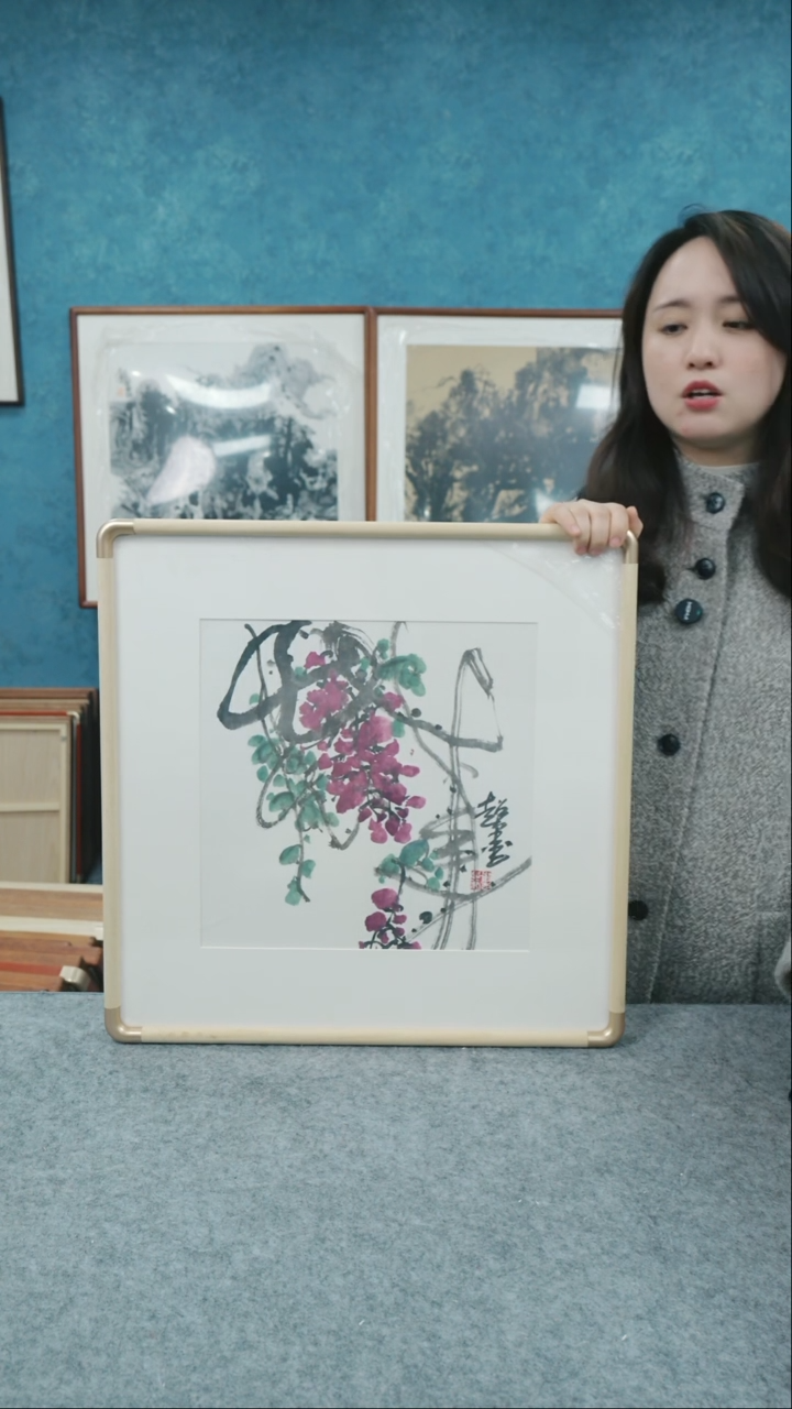 【闪购商品】国画50*50郑志超老师花鸟