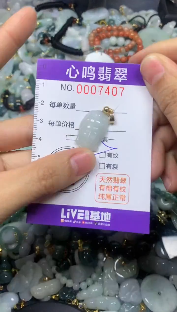 【闪购商品】翡翠颈饰未镶嵌闪购007407