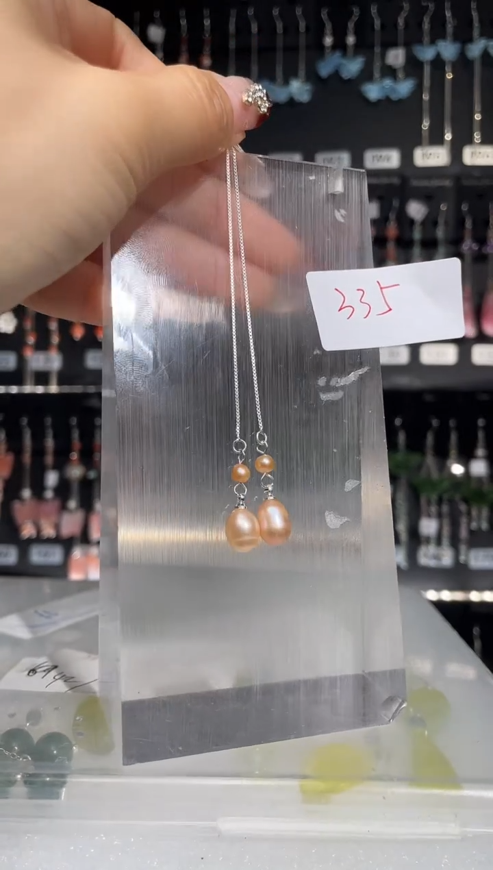 【闪购商品】紫晶耳饰银S925镶嵌喜欢拍