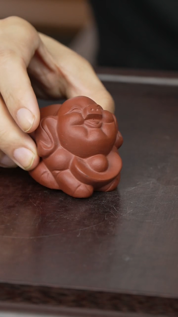 紫砂茶宠元宝小猪