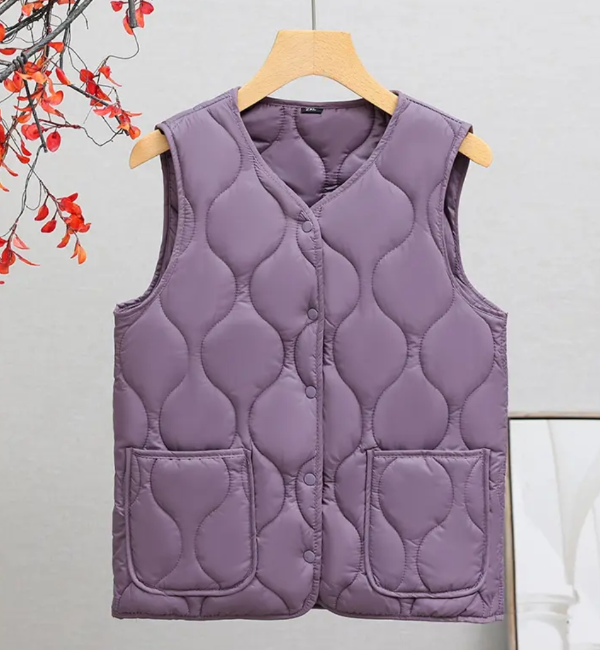 1603 冬季女士修身棉马甲-DZ