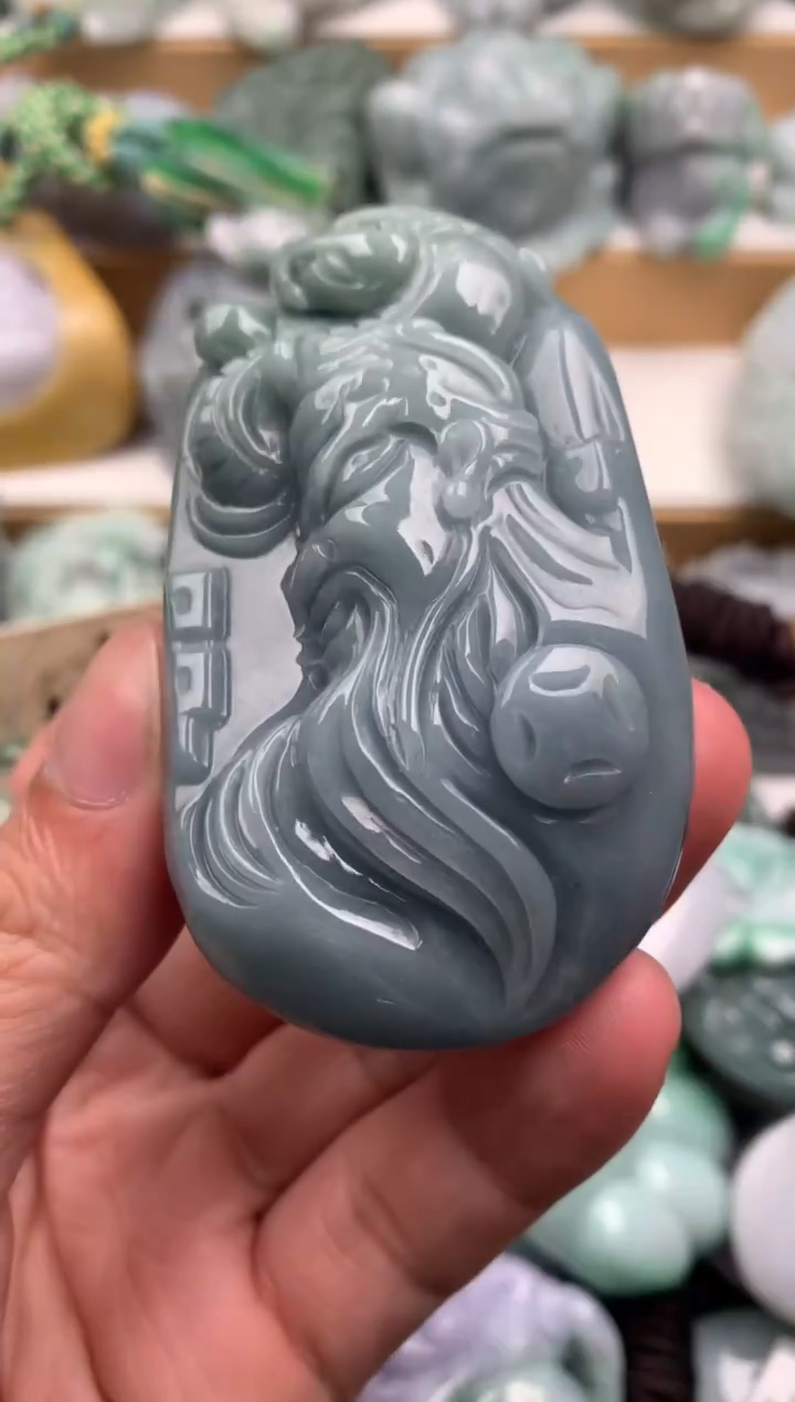 吊坠(不含链)未镶嵌翡翠1