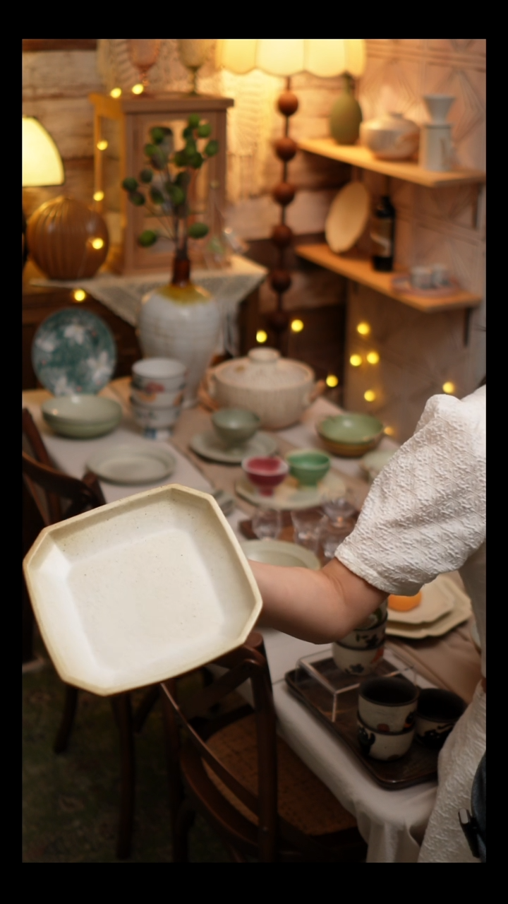 瓷片蔓心微瑕盘子