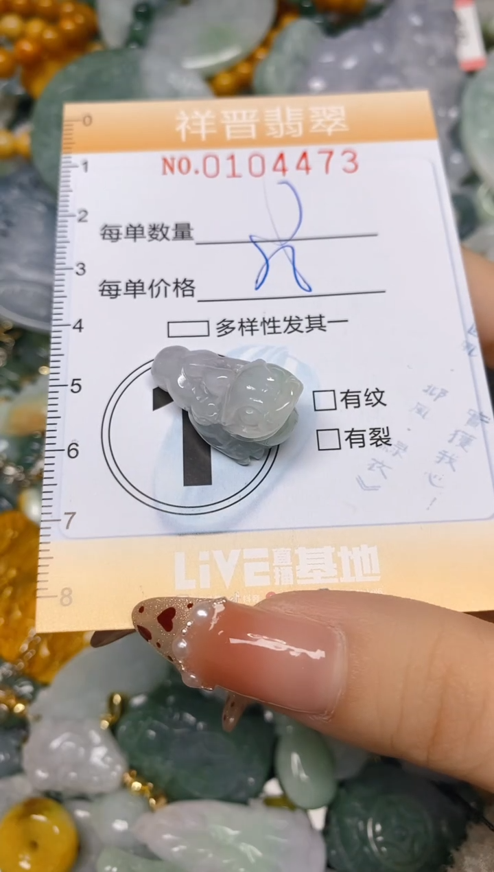 【闪购商品】翡翠颈饰未镶嵌闪购0104473
