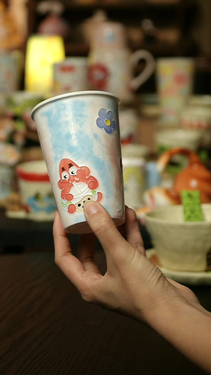 【闪购商品】杯子陶瓷景德镇高温釉下彩&A751