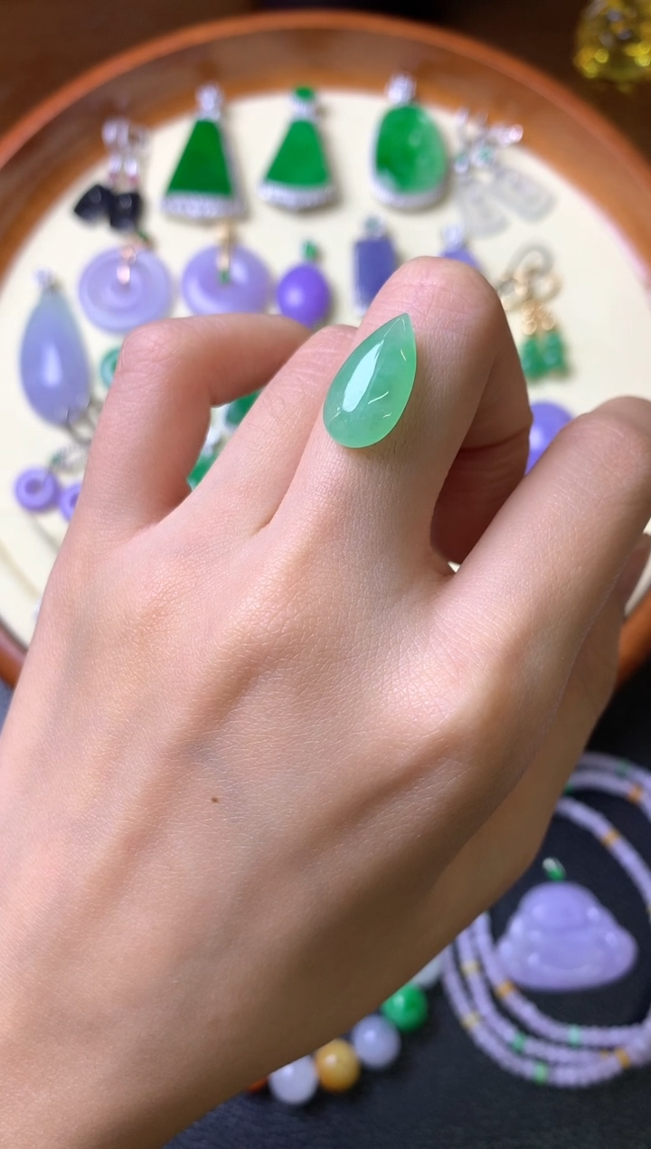 【闪购商品】定制翡翠未镶嵌裸石（镶嵌定制）