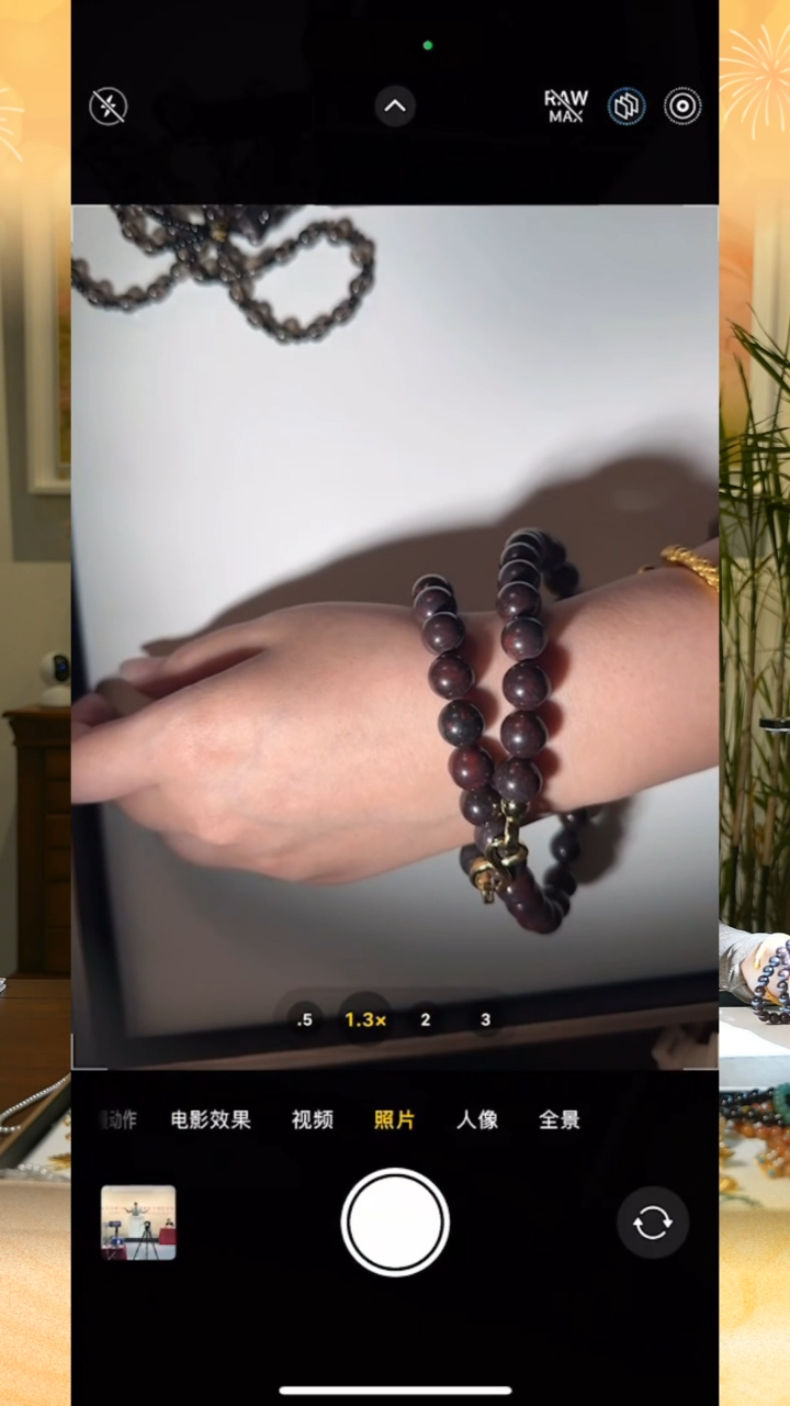 【闪购商品】拼合珍珠（马贝珠）项链银S925镶嵌鸡血石项链