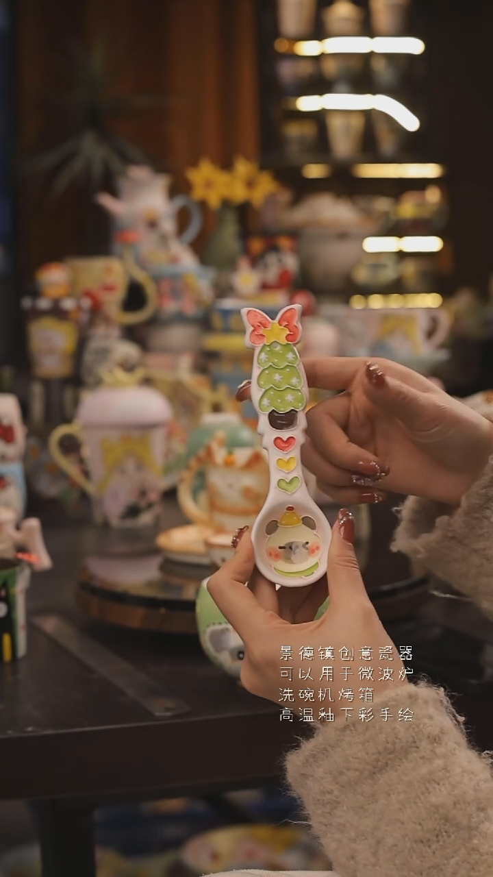 景德镇釉下彩绘设计师款式陶瓷