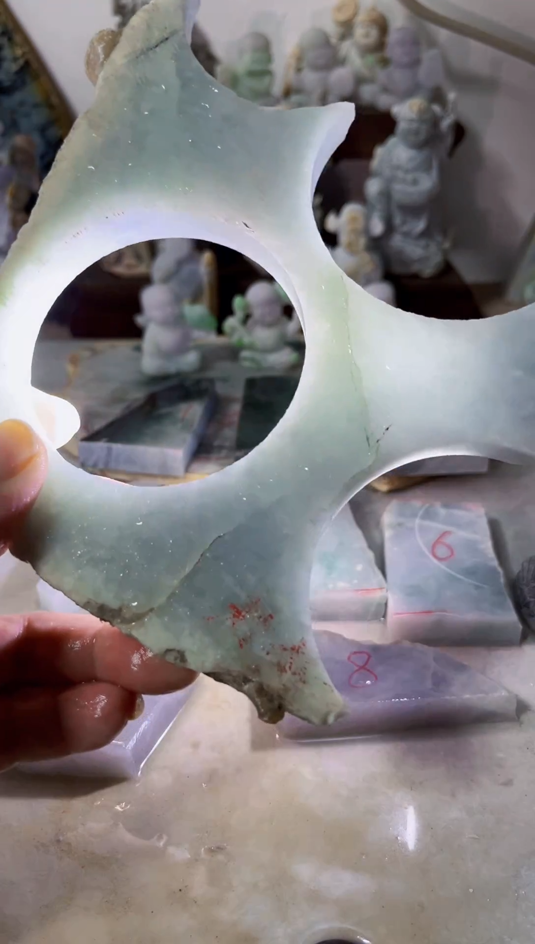 【闪购商品】翡翠吊坠(不含链)未镶嵌A934