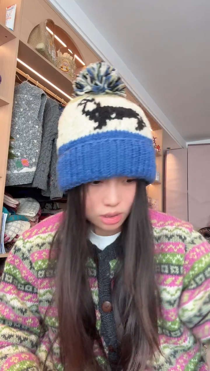 羊毛蓝色翻边腊肠狗
