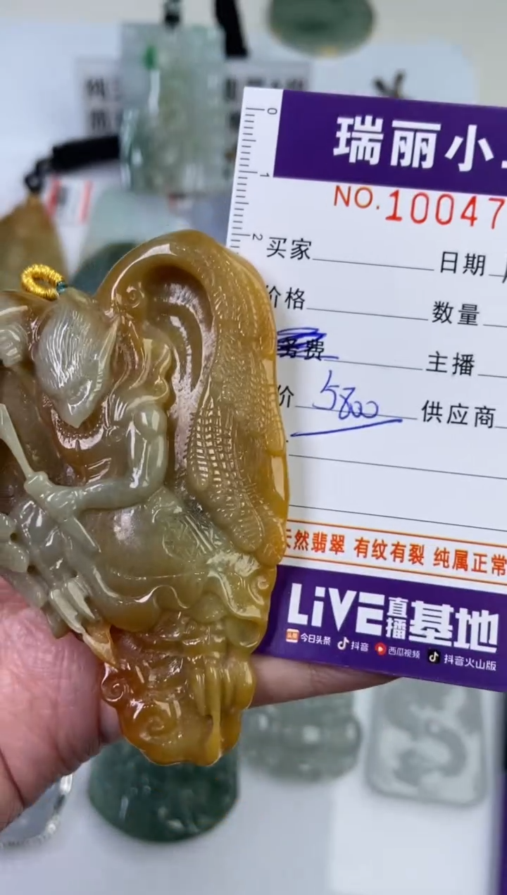 【闪购商品】翡翠颈饰未镶嵌1004796