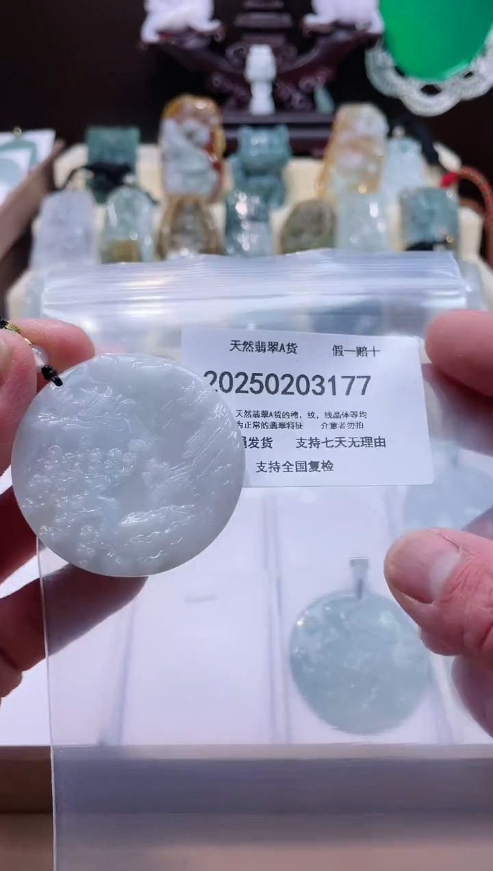 【闪购商品】翡翠颈饰未镶嵌闪购商品8号店200250020024