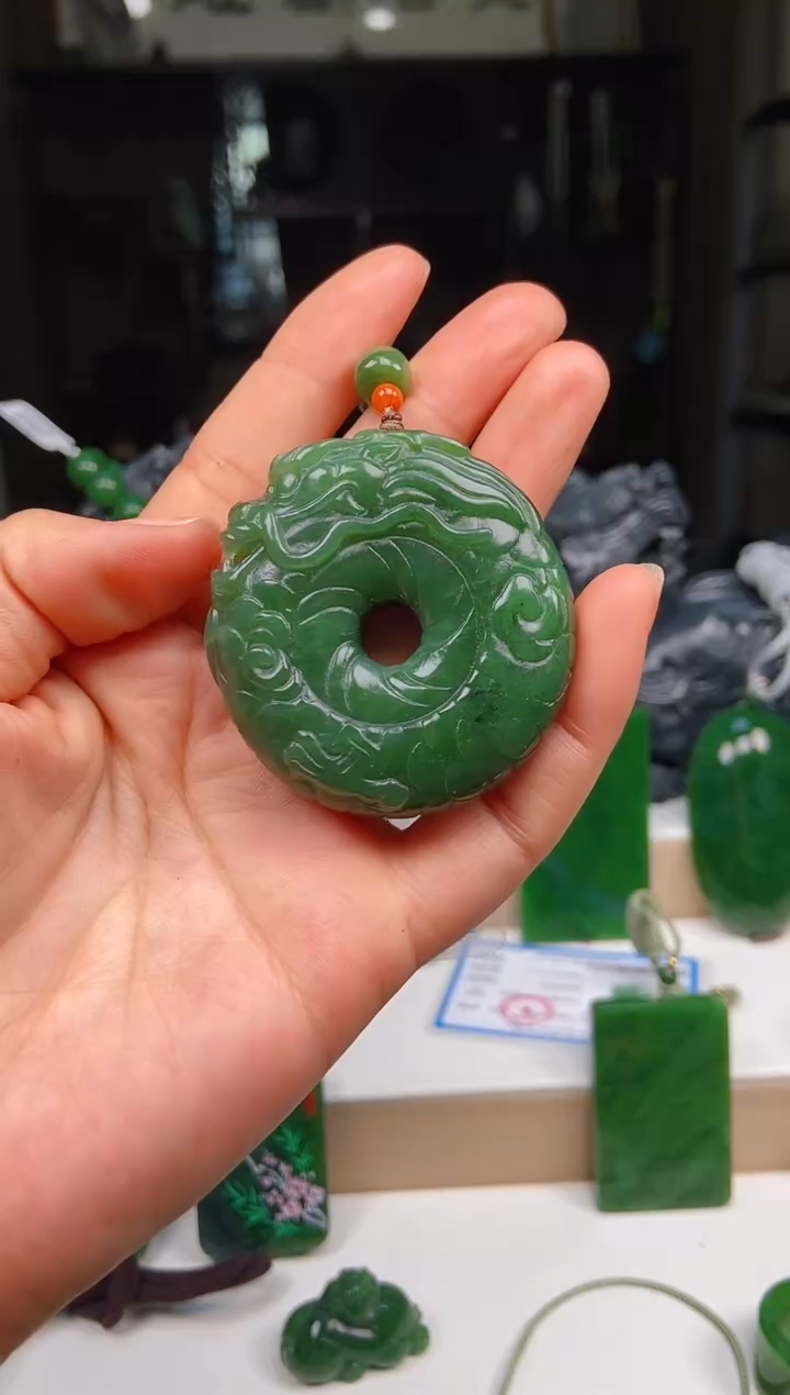 【闪购商品】和田玉挂件未镶嵌1