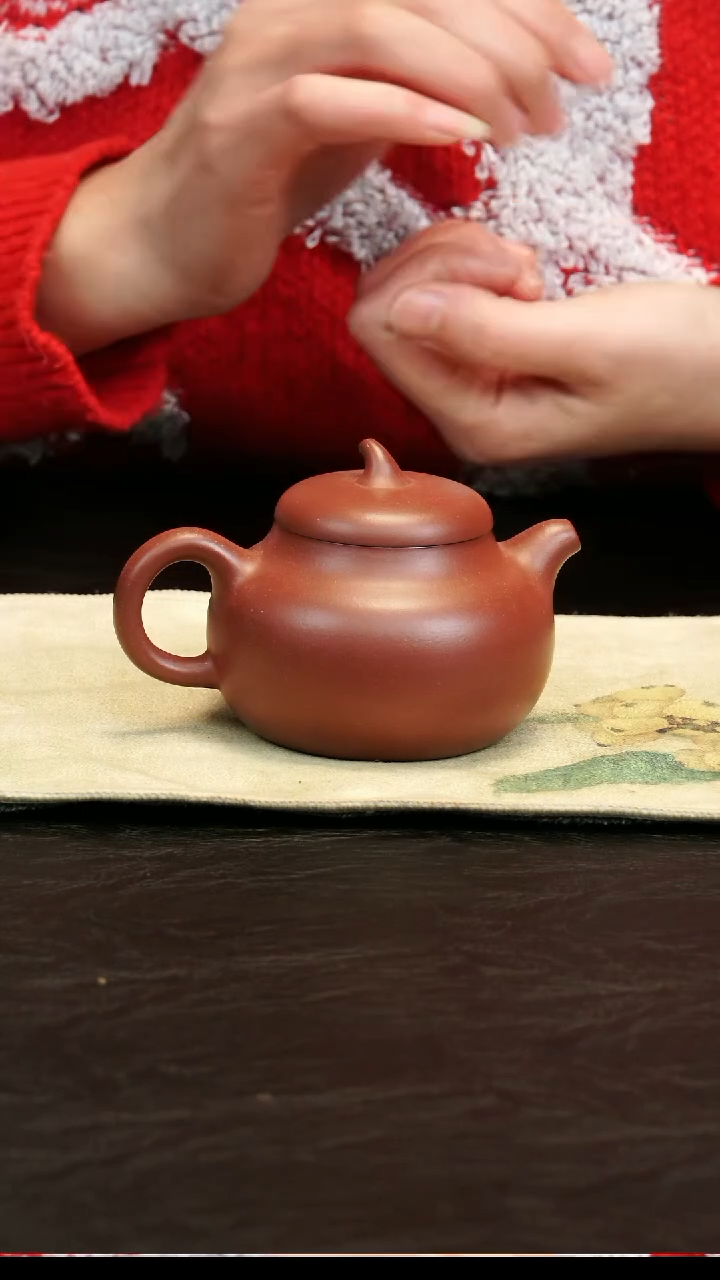 【闪购商品】紫砂茶壶笳段原矿清水泥150毫升