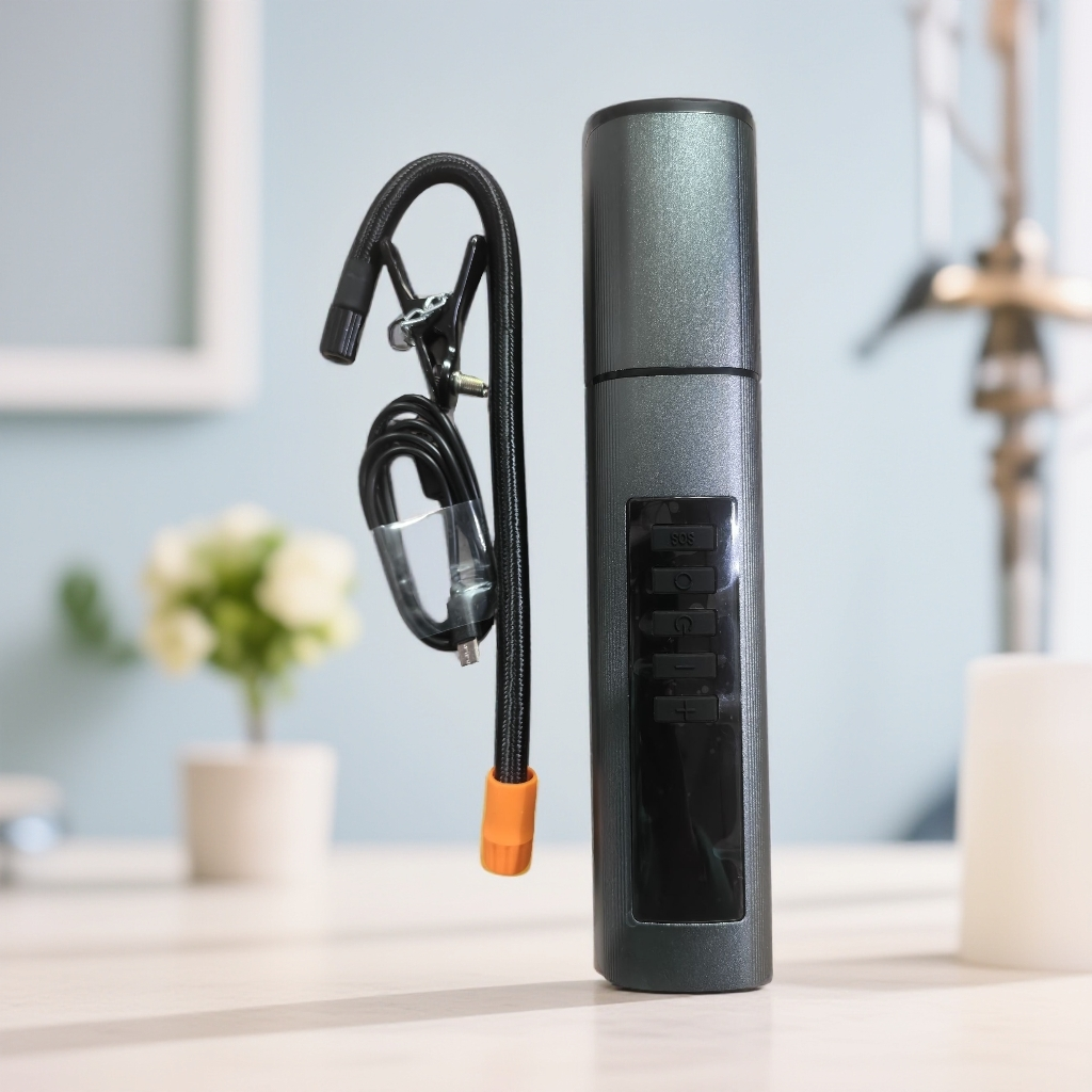 便携式压缩车载充气泵（白盒）