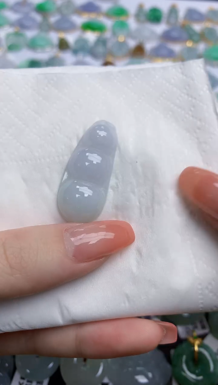 【闪购商品】翡翠颈饰未镶嵌天然缅甸翡翠A货