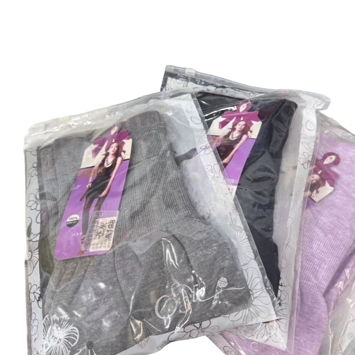 性感高腰收腹彩棉裤198