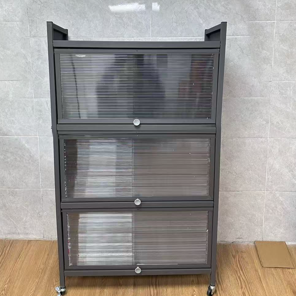 四层80/60长柜子洁臣卧室床头置物架落地简【大件不退不换】