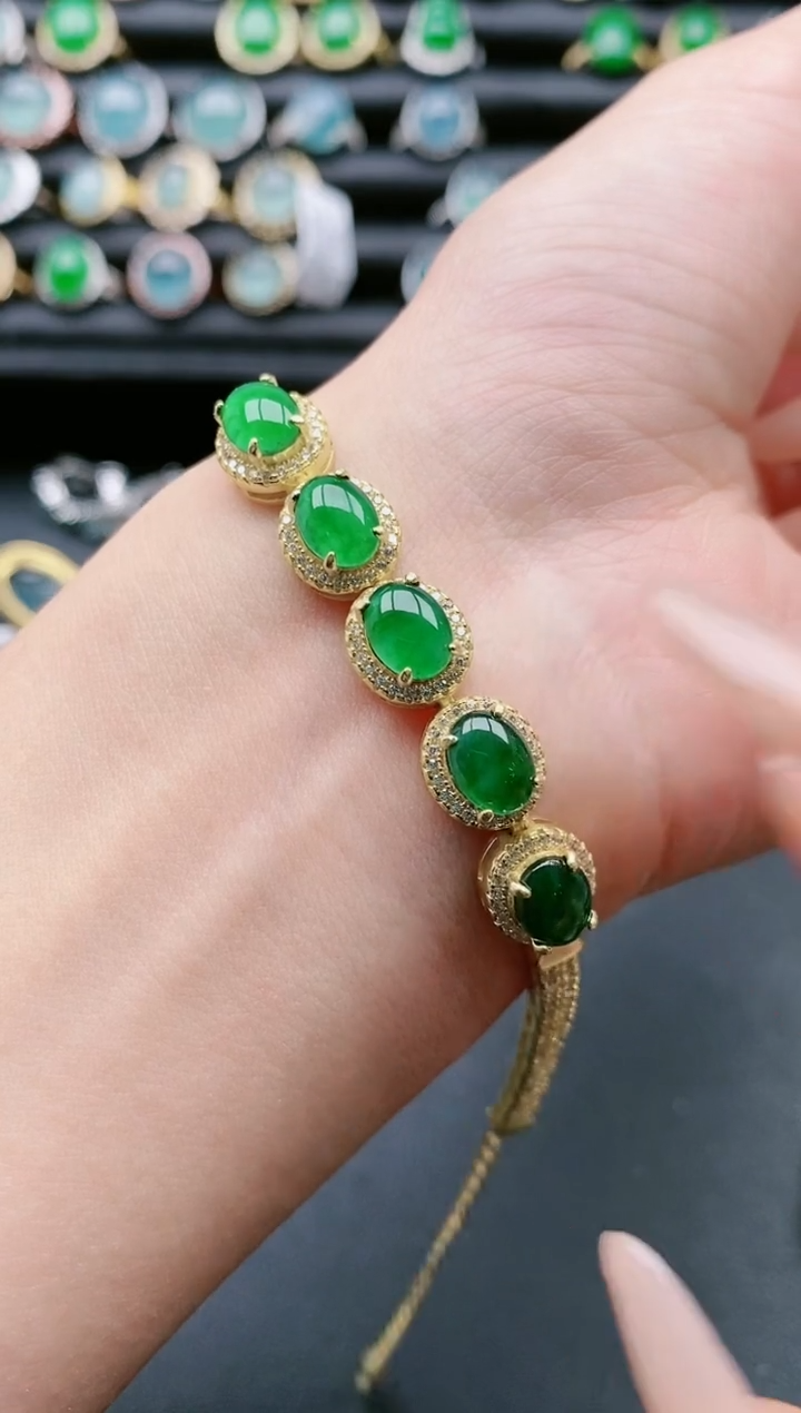 【闪购商品】翡翠戒指银S925镶嵌1111111