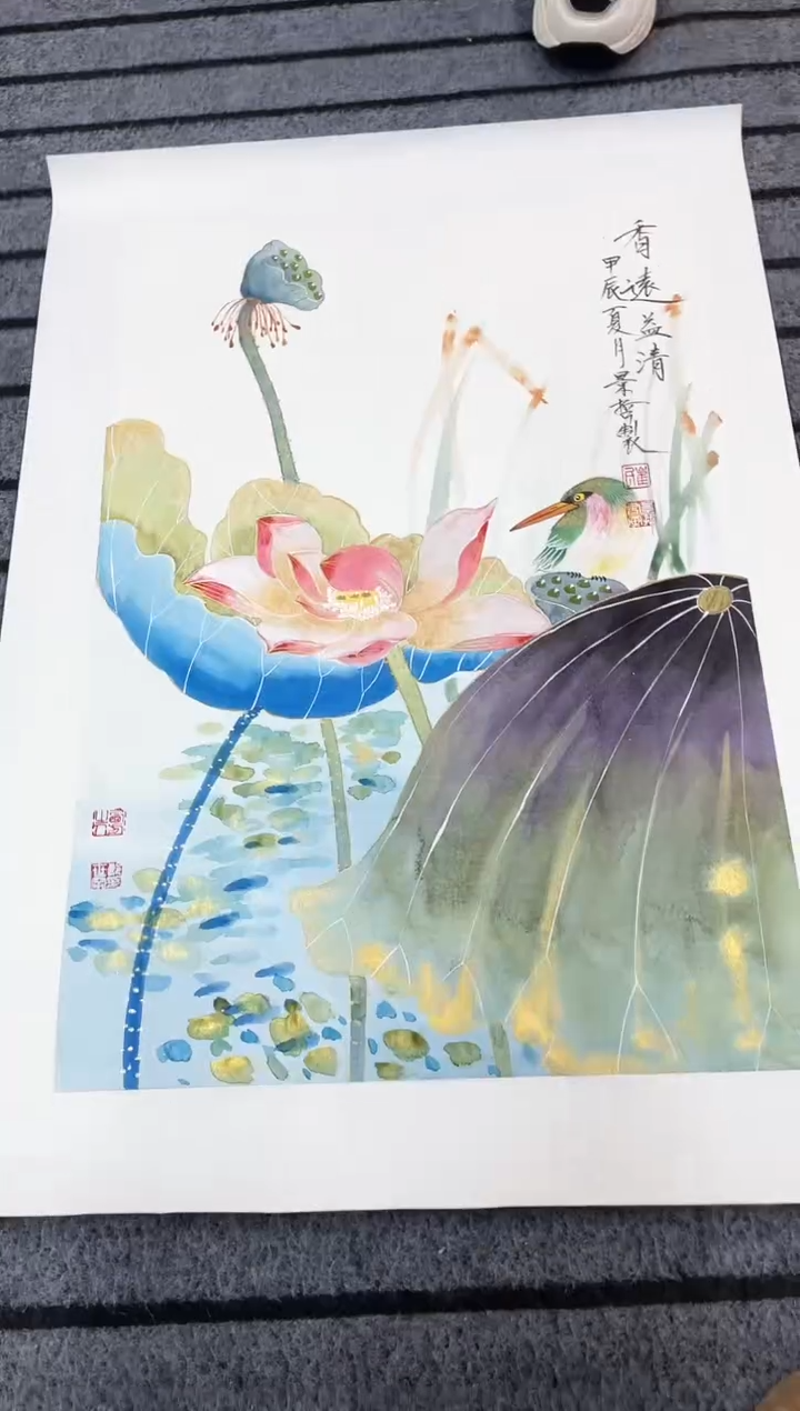 精品国画花鸟作品