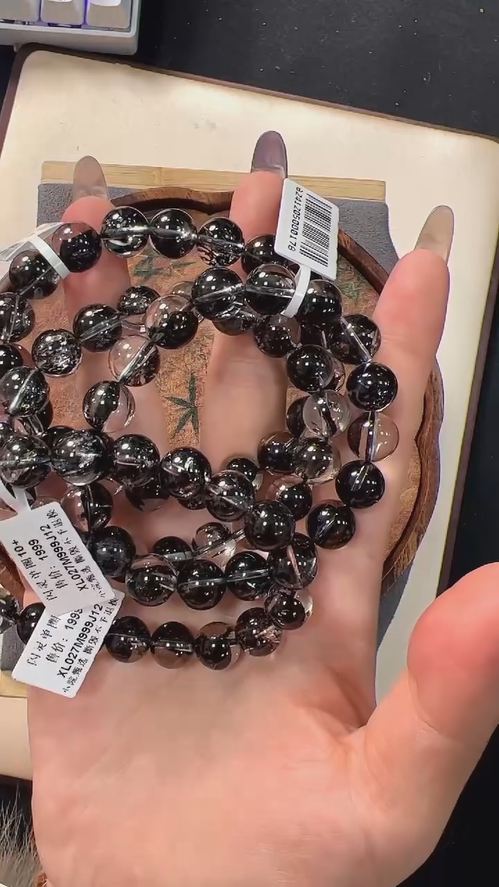 【闪购商品】水晶手链未镶嵌XL027约10mm多样性发一件