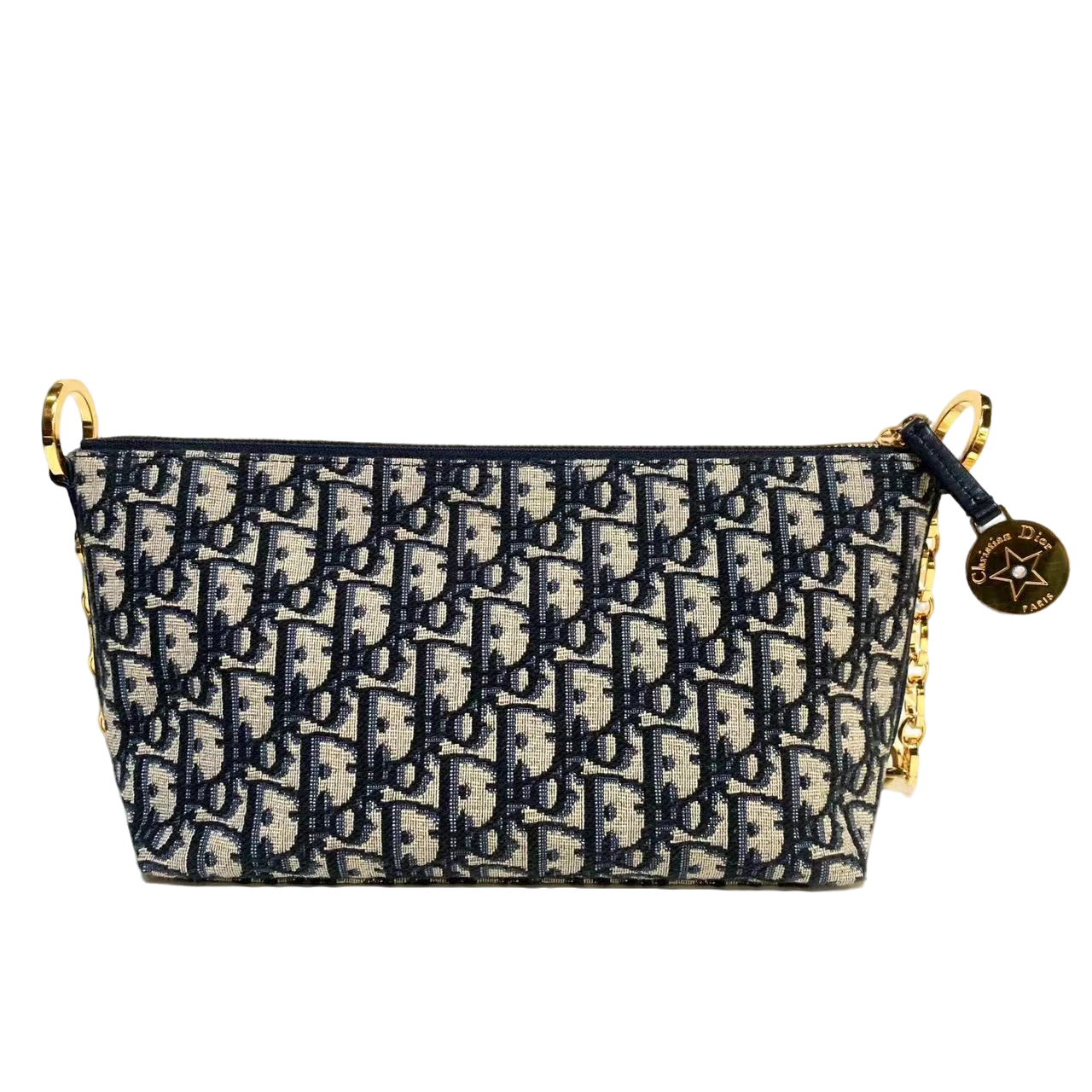 95新 DIOR/迪奥 DIOR/迪奥 老花饭盒单肩包bwz10272