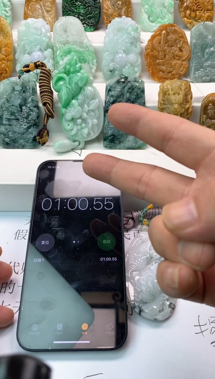 【闪购商品】翡翠颈饰未镶嵌凤