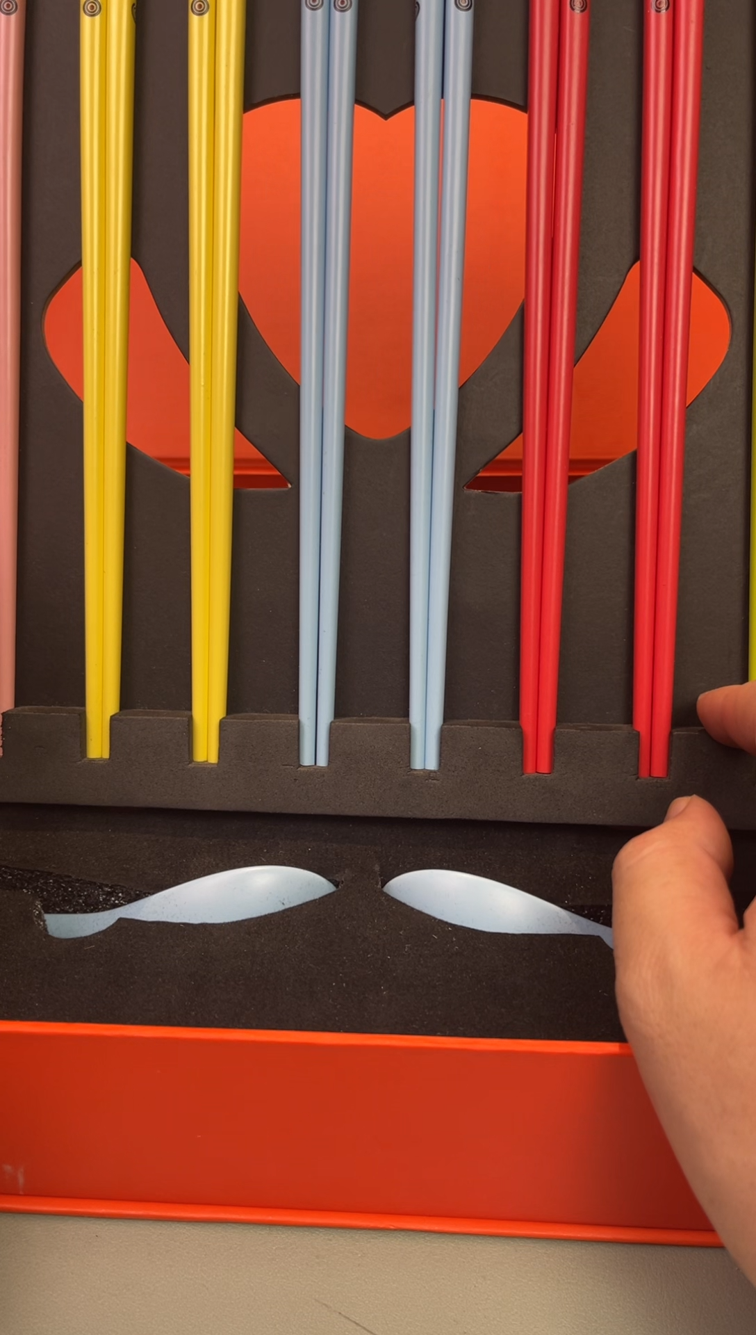 【闪购商品】瓷片kc筷子              