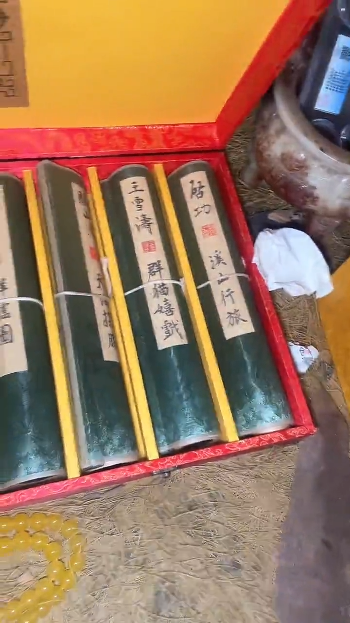 香榧木摆件---------（墨序甄选）十大画