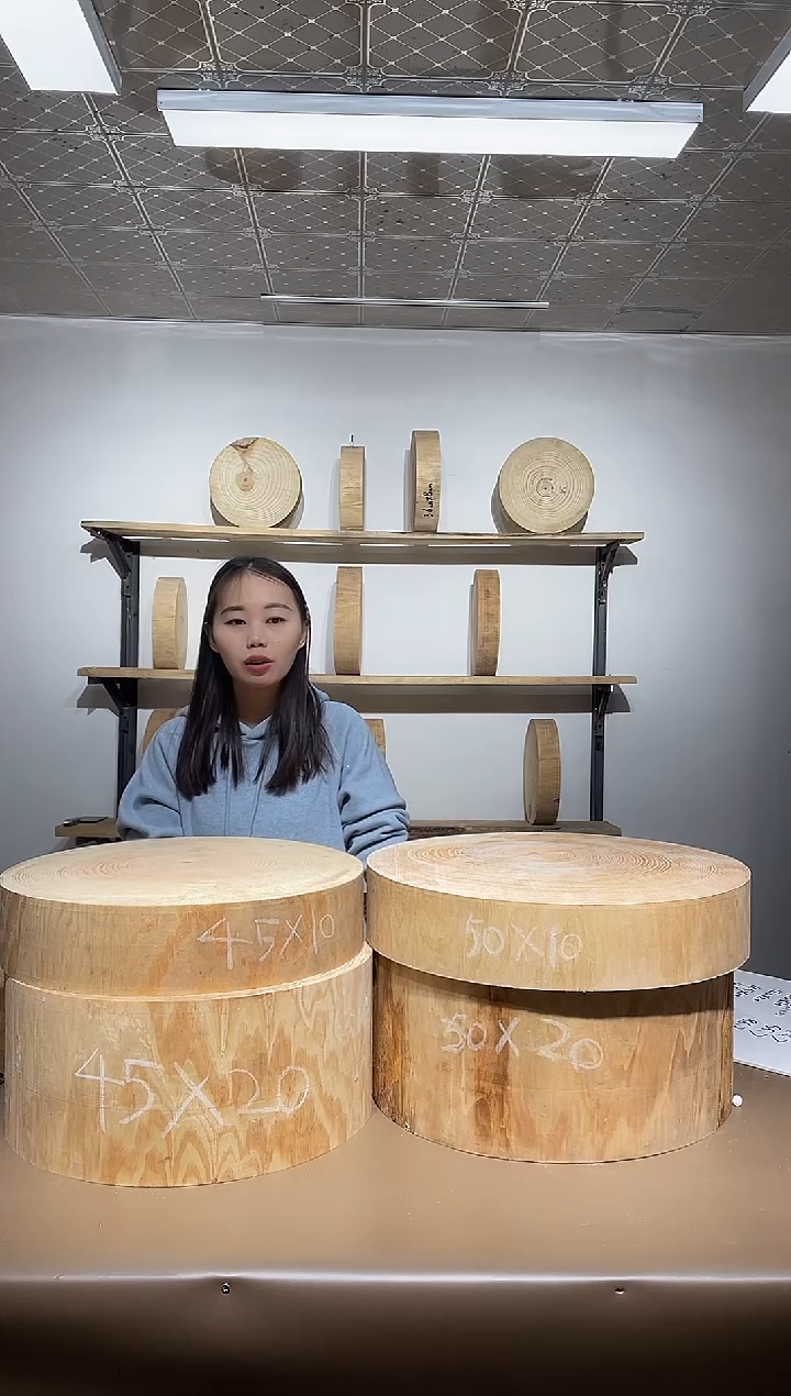 松木松木50*10钢圈松木菜板