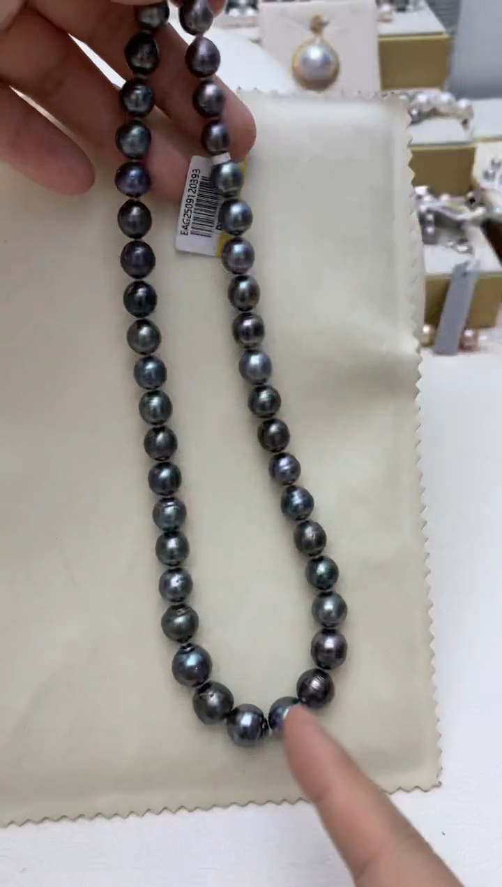 项链未镶嵌海水珍珠q16 