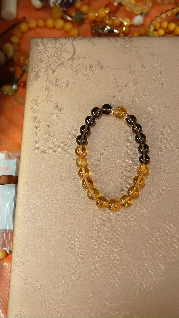 【闪购商品】查罗石手绳合金手链