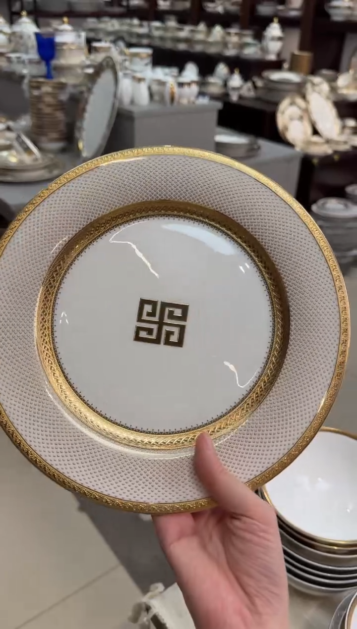 【闪购商品】瓷片9英寸平盘福利款 客户标