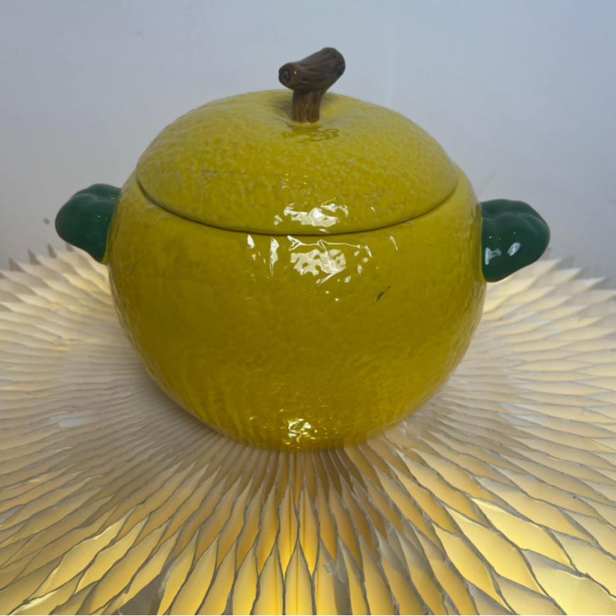 柠檬防干烧煲汤砂锅养生砂锅 颜色规格随机 DJ