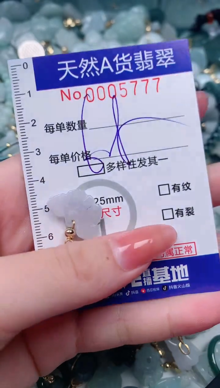 【闪购商品】翡翠颈饰未镶嵌00005777