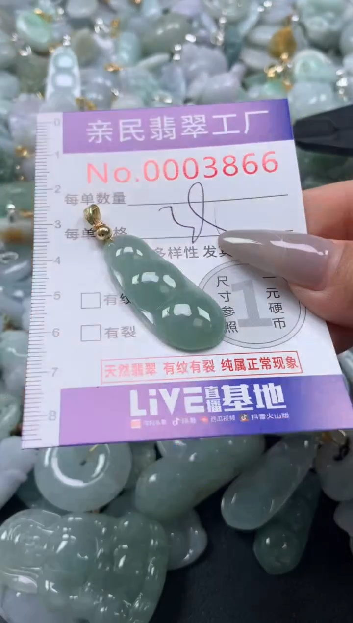 颈饰未镶嵌翡翠3866